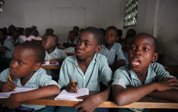 Des enfants en Haiti