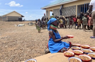 Serving Mary's Meals in Kenya