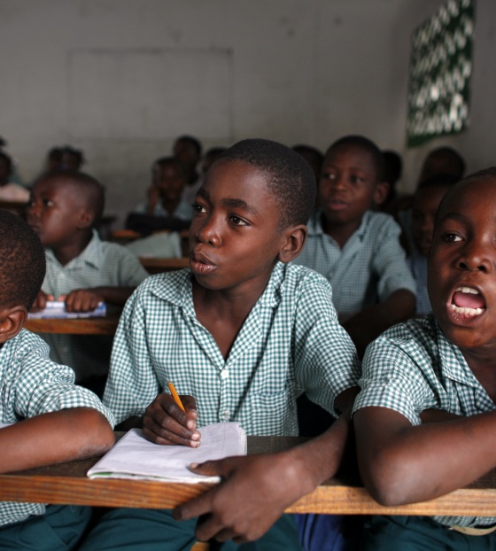 Des enfants en Haiti