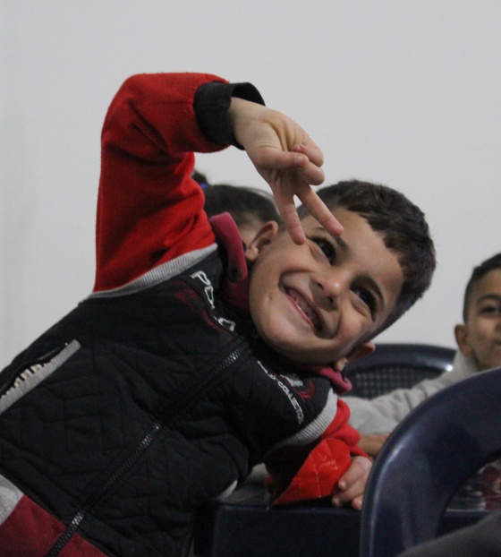 Children at school in Lebanon